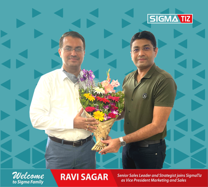 Ravi Sagar joins SigmaTiz!
