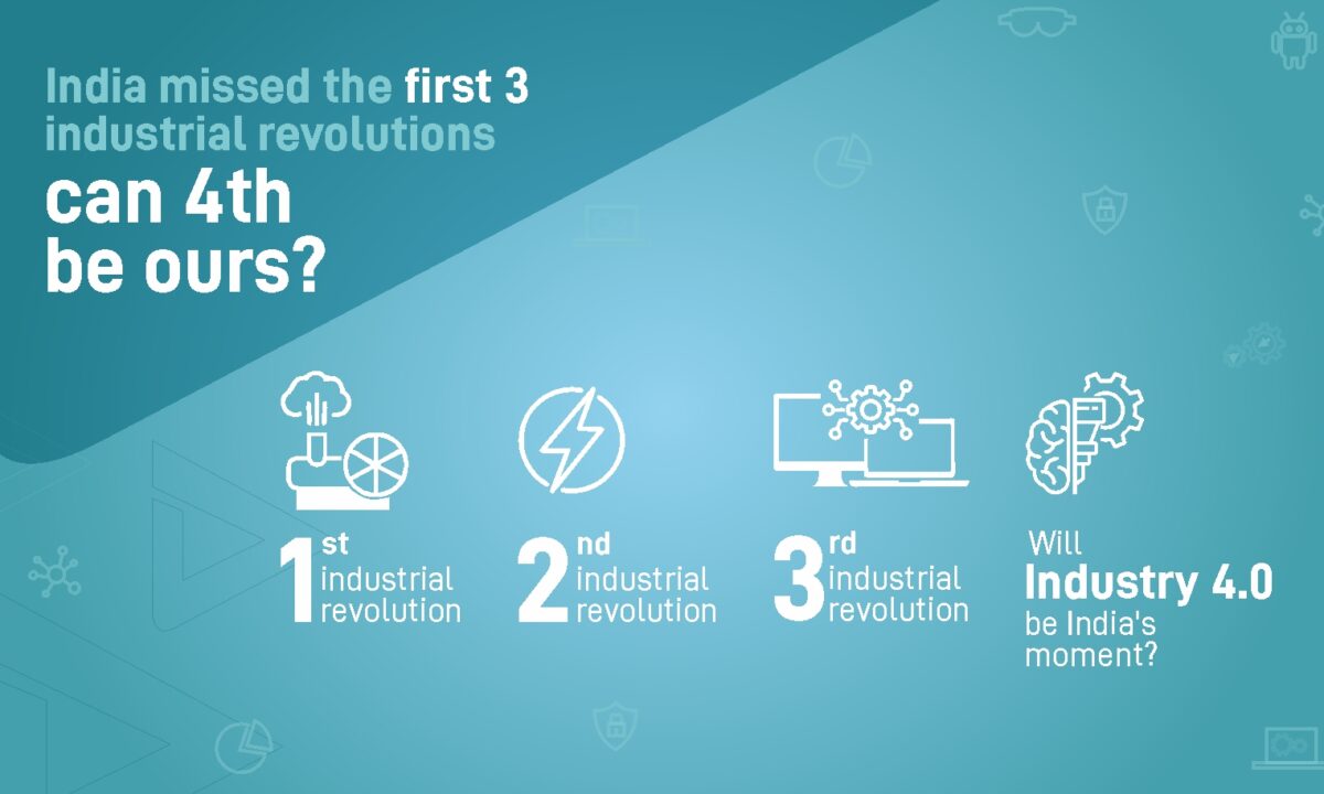 India missed the first 3 Industrial Revolutions – Can Industry 4.0 be ours?